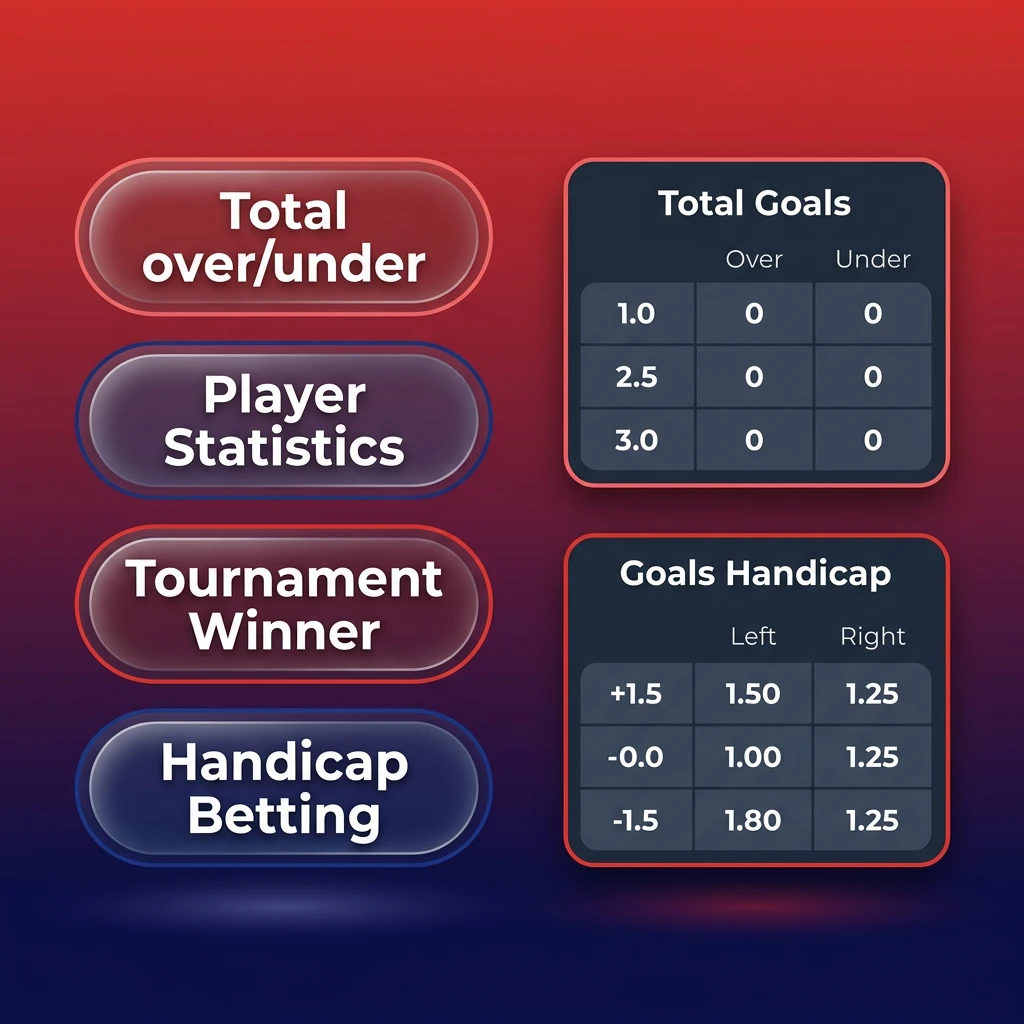 Hiperbet betting types: simple, system, and express/accumulator bets explained for all player levels.